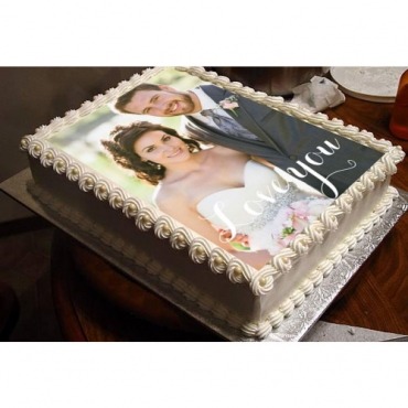 Personalized  photo cake