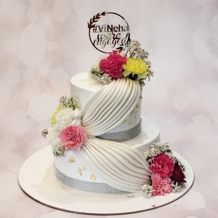 Engagement Theme Cake 