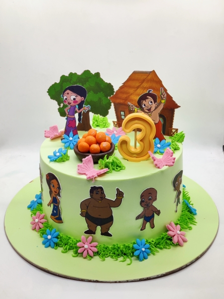 CHOTA BHEEM CAKE DESIGN