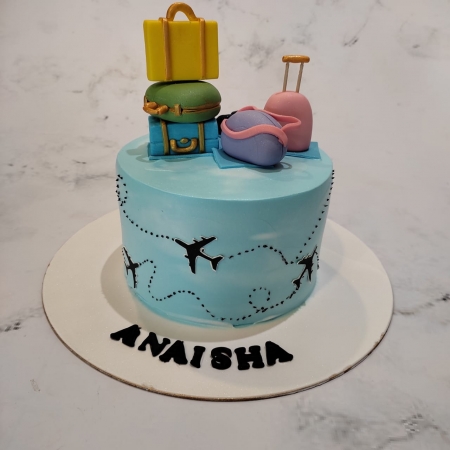 TRAVELLING THEME CAKE 