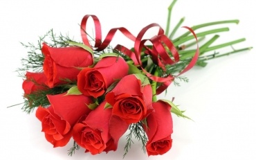 BUNCH OF RED ROSES