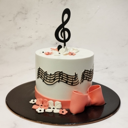 Musical theme cake 1