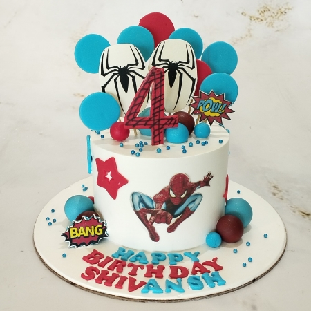 SPIDER-MAN THEME CAKE 