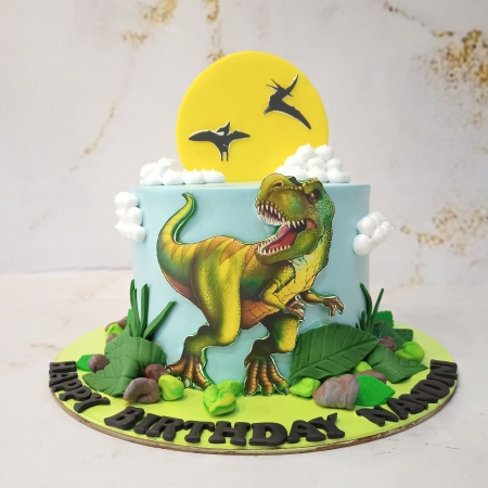 dinosaur cake