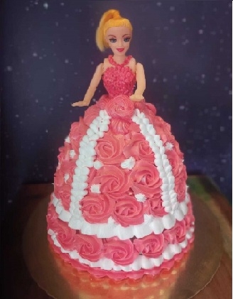 BEAUTIFUL BARBIE CAKE 