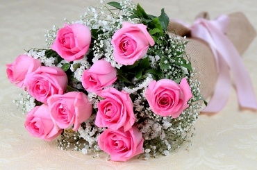 BOUQUET Of PINK ROSES