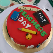 TEACHERS DAY THEME CAKE